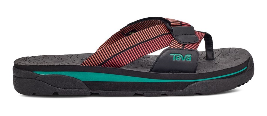 Teva Black-roccoco Red Revive 95 Slide