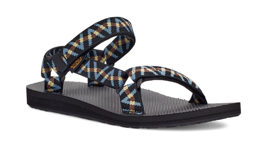 Original Univerzalni Teva Light Show Blue Coral-black