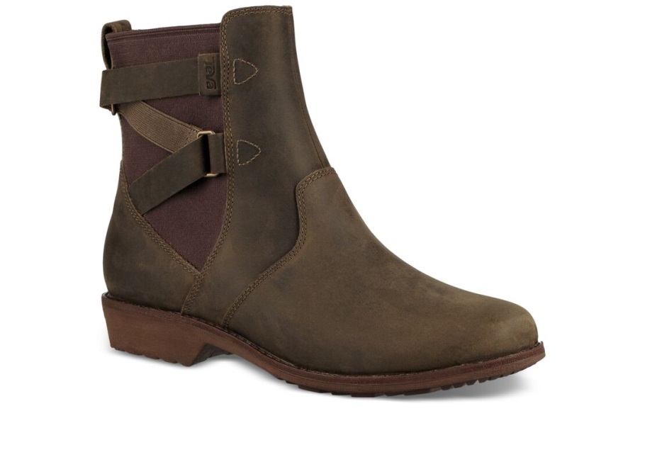 Ellery Gleženj Vodotesen Teva Temno Olivna