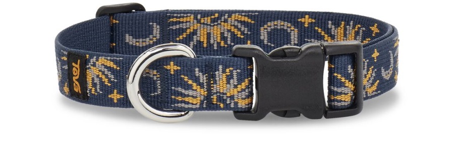 Teva Pasja Ovratnica 19mm Sonce In Luna Insignije Modra