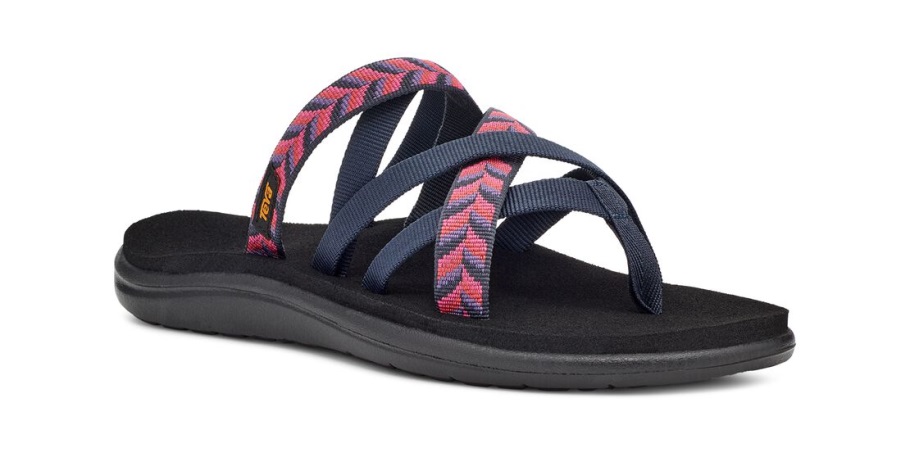 Voya Zillesa Teva Retro Geometrijska Mornarica