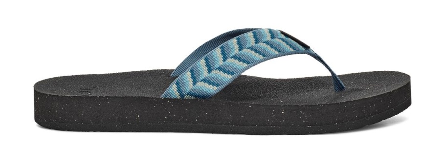 Teva Reflip Retro Geometrijsko Modra
