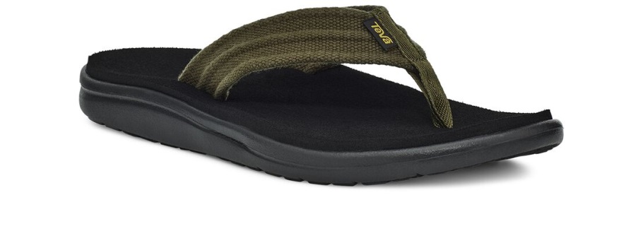 Voya Canvas Flip Teva Temno Olivna