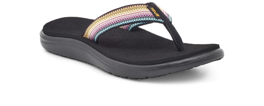 Teva Voya Flip Antiguous Black Multi