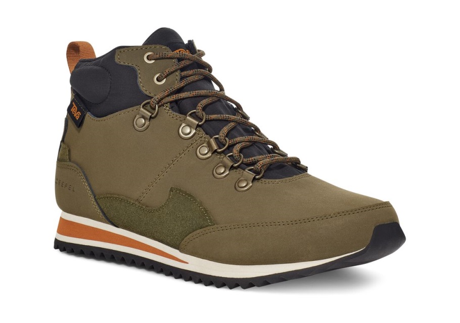 Teva Temno Olivno-oranžna Freeside Rr