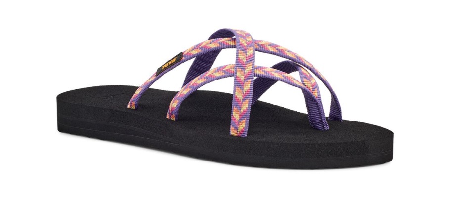 Teva Olowahu Retro Geometrijsko Roza