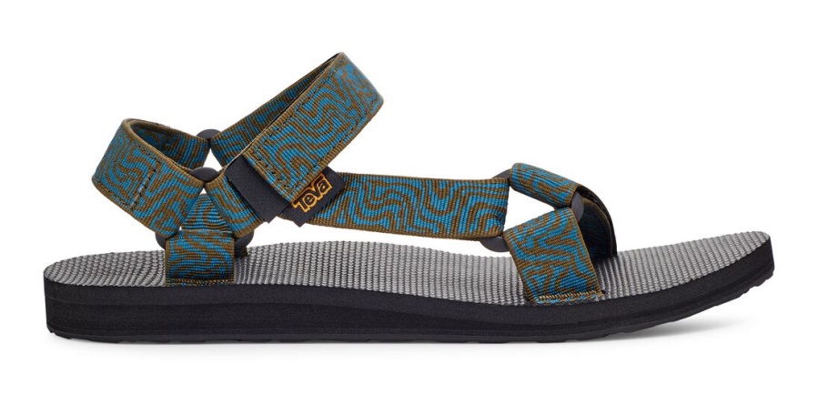 Plastna Kamnina Temno Olivno Modra Koral