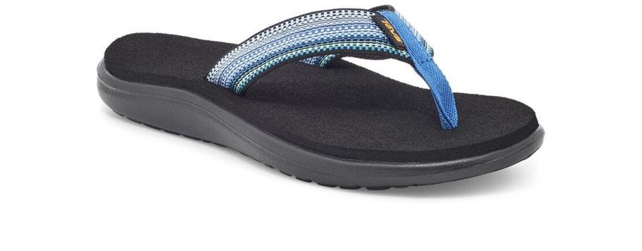 Teva Paint Tracks Blue Voya Flip