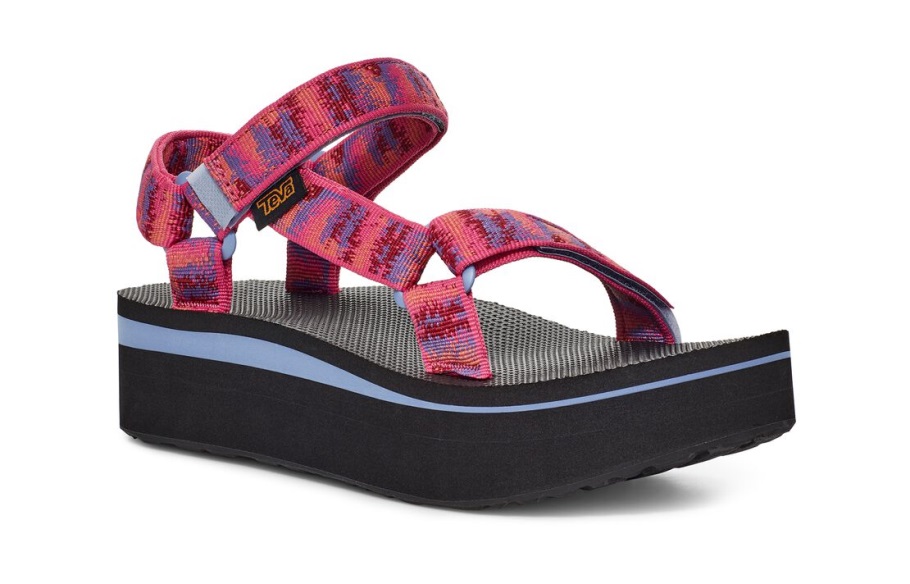 Flatform Univerzalna Teva Iridescence Fuksija Vijolična