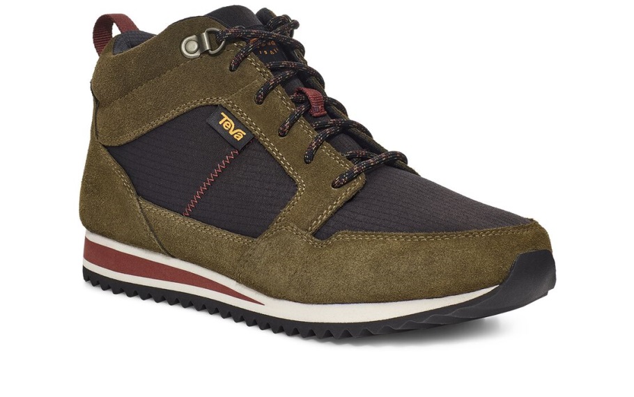 Highside Mid Teva Temno Olivno-črna