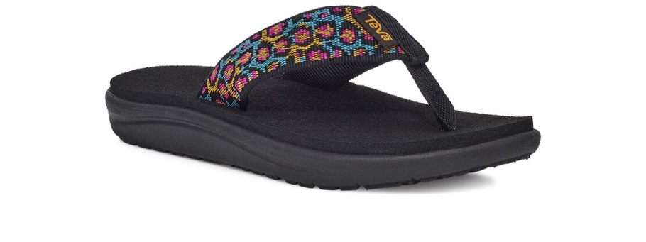 Teva Voya Flip Dorinda črna Multi