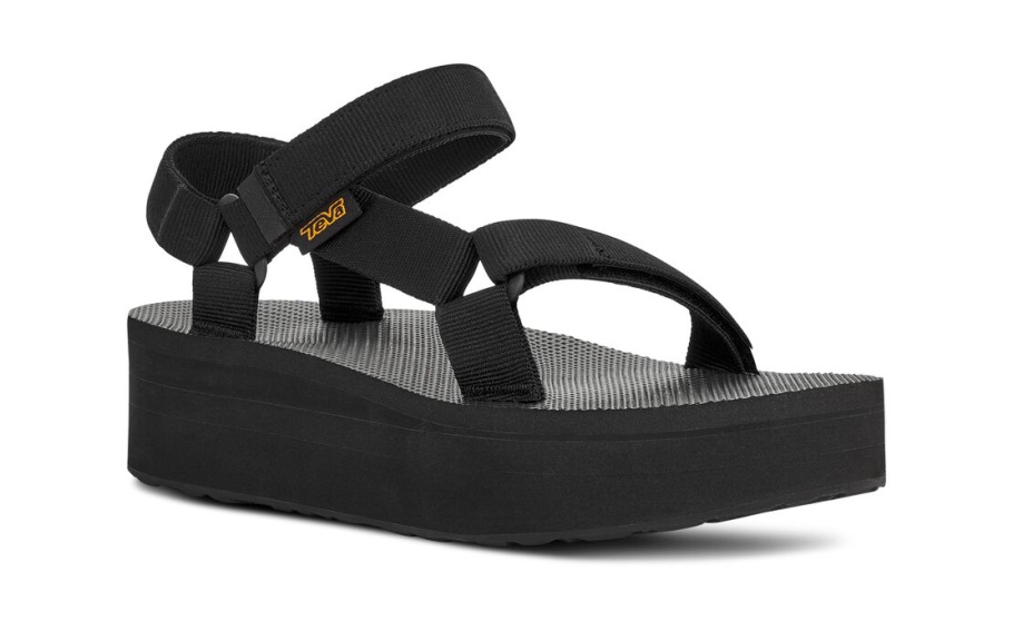 Teva Black Flatform Univerzalni